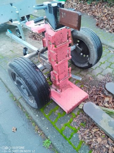 Benzin holzspalter auf - benzin, achse